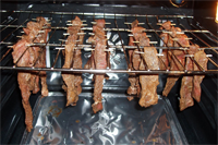 dehydrating beef jerky using oven