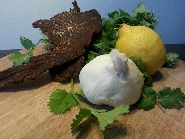 lemon garlic cilantro turkey jerky recipe